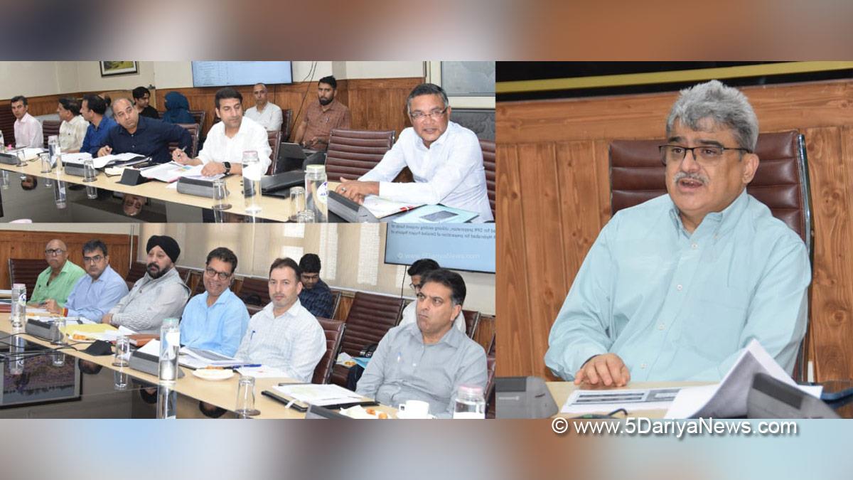 Atal Dulloo, Kashmir, Jammu And Kashmir, Jammu, Chief Secretary Kashmir, State Level Sanctioning Committee, SLSC
