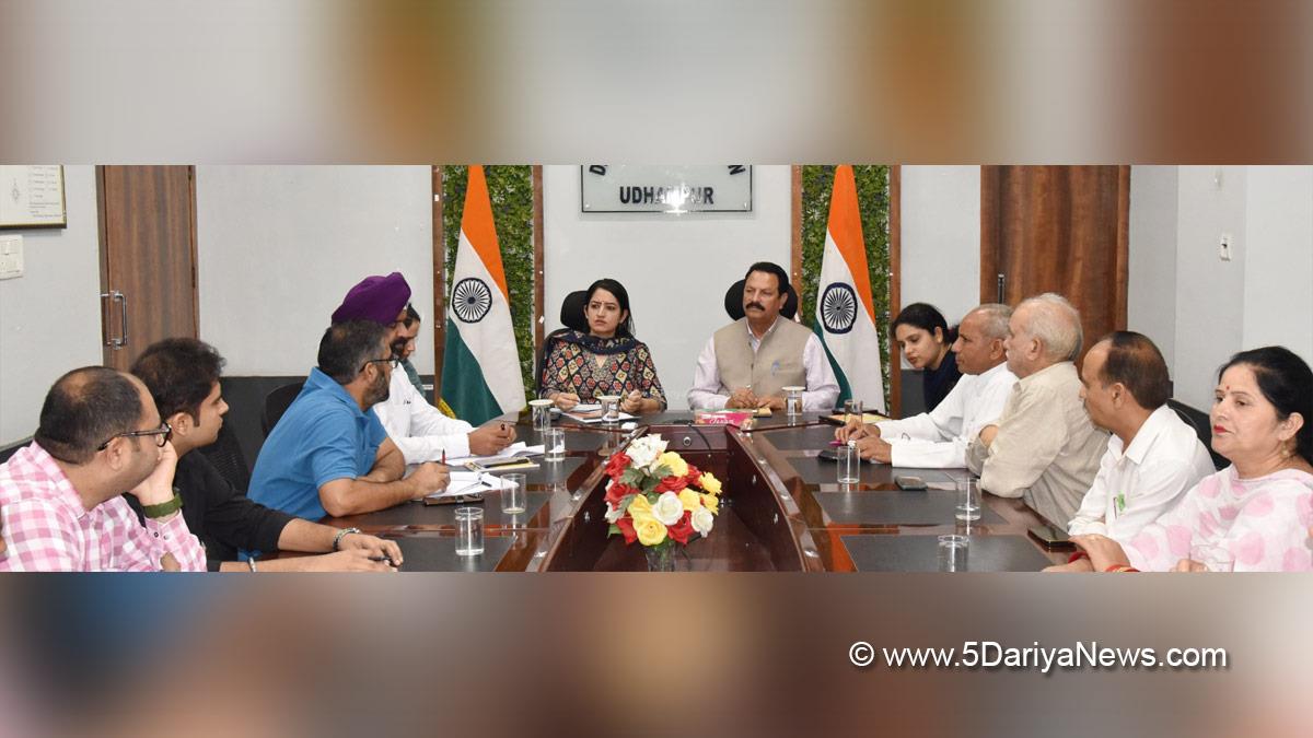 Saloni Rai, Udhampur, DDC Udhampur, District Development Commissioner Udhampur, Kashmir, Jammu And Kashmir, Jammu, District Administration Udhampur