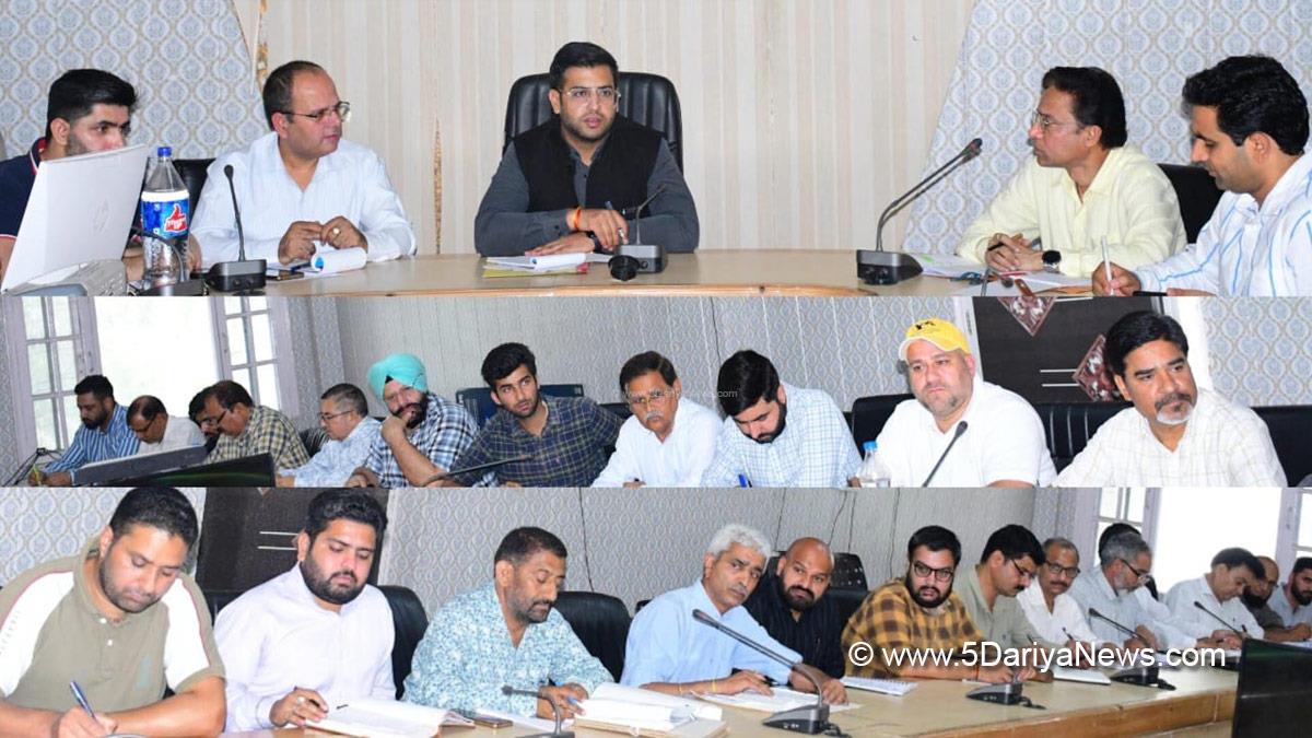 Abhishek Sharma, Rajouri, DDC Rajouri, District Development Commissioner Rajouri, Kashmir, Jammu And Kashmir, Jammu, District Administration Rajouri, Catch the Rain
