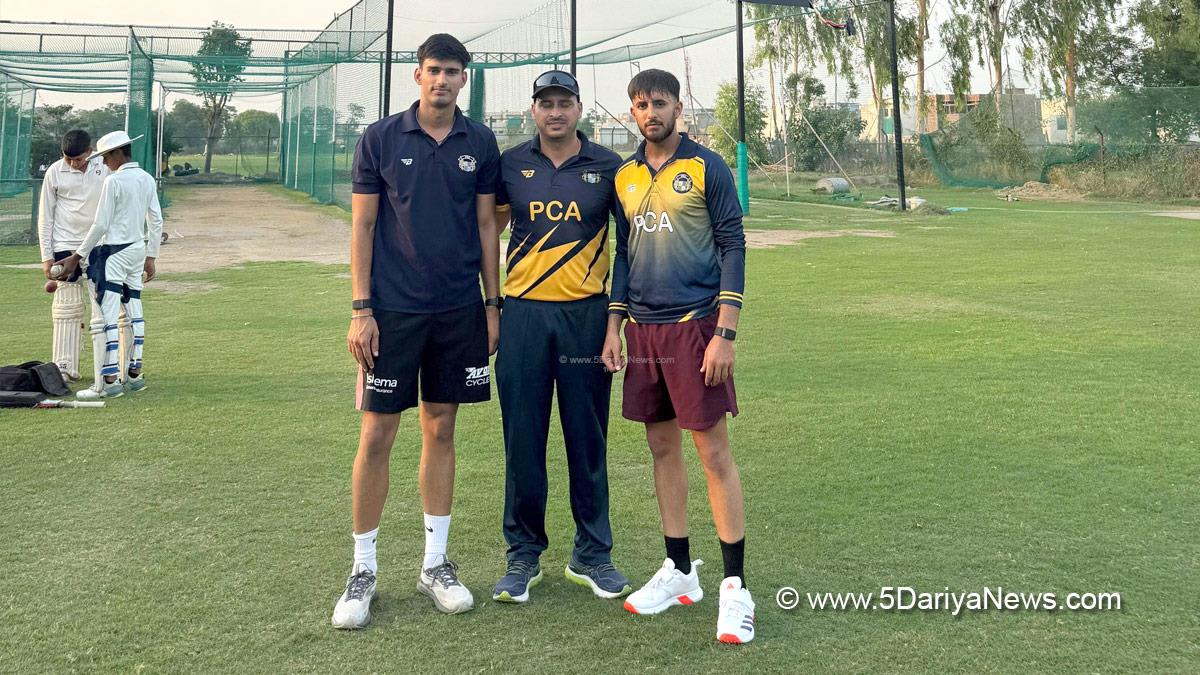 Sports News, Cricket, Cricketer, Player, Bowler, Batsman, Harjas Singh Tandon, Aryaman Dhaliwal, Patiala