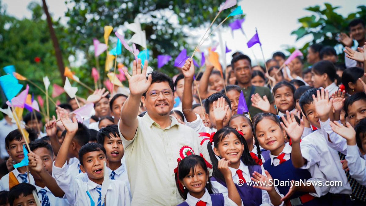 Conrad Kongkal Sangma, Conrad Sangma, Chief Minister of Meghalaya, Meghalaya, National Peoples Party