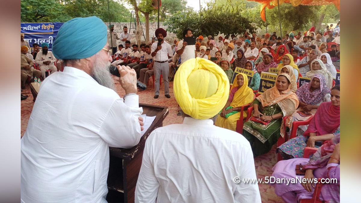 Kultar Singh Sandhwan, AAP, Aam Aadmi Party, AAP Punjab, Aam Aadmi Party Punjab, Government of Punjab, Punjab Government, Anti Drug Mission, Drive Against Drugs, Comprehensive Action against Drug Abuse, CADA, Nasha Mukt Bharat Abhiyan, War Against Drugs, Yudh Nashian Virudh