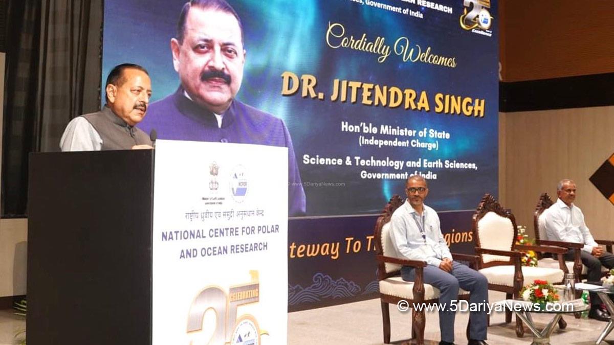 Dr Jitendra Singh, Bharatiya Janata Party, BJP, Sagar Bhavan, Polar Bhavan, NCPOR, Goa