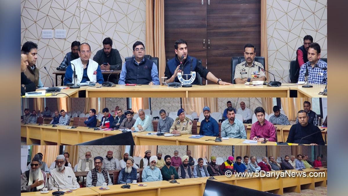 Rajesh Kumar Shavan, Kishtwar, DDC Kishtwar, District Development Commissioner Kishtwar, Kashmir, Jammu And Kashmir, Jammu, District Administration Kishtwar, Mohammad Aijaz Asad