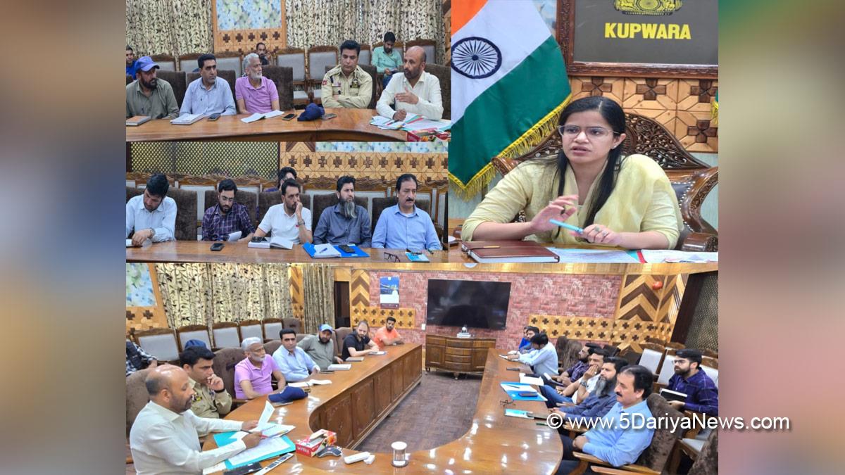 Ayushi Sudan, Kupwara, Deputy Commissioner Kupwara, Kashmir, Jammu And Kashmir, Jammu, District Administration Kupwara