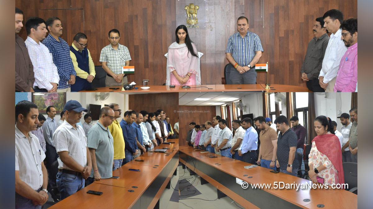 Nidhi Malik, Reasi, Deputy Commissioner Reasi, Kashmir, Jammu And Kashmir, Jammu, District Administration Reasi, Raj Kumar Thapa, Dr Raj Kumar Thapa, ADDC Rajouri