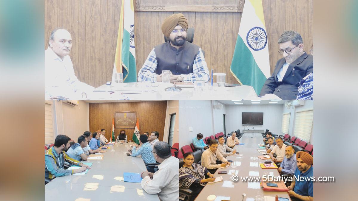 Harvinder Singh, Doda, Deputy Commissioner Doda, Kashmir, Jammu And Kashmir, Jammu, District Administration Doda
