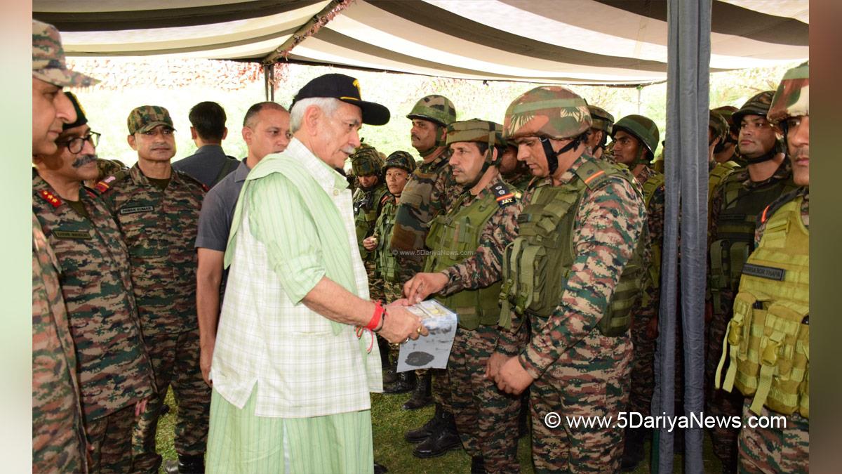 Manoj Sinha, Lieutenant Governor JK, Raj Bhavan, Jammu, Srinagar, Kashmir, Jammu And Kashmir, Operation Sindoor