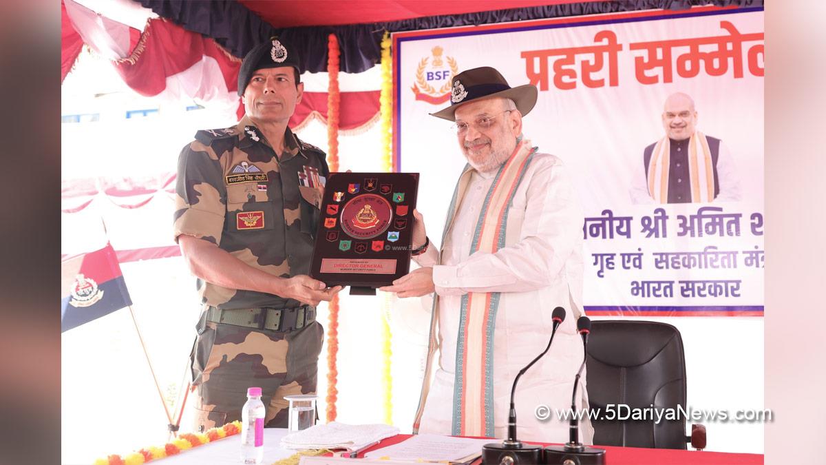 Amit Shah, Union Home Minister, BJP, Bharatiya Janata Party, Minister of Cooperation, Border Security Force, BSF