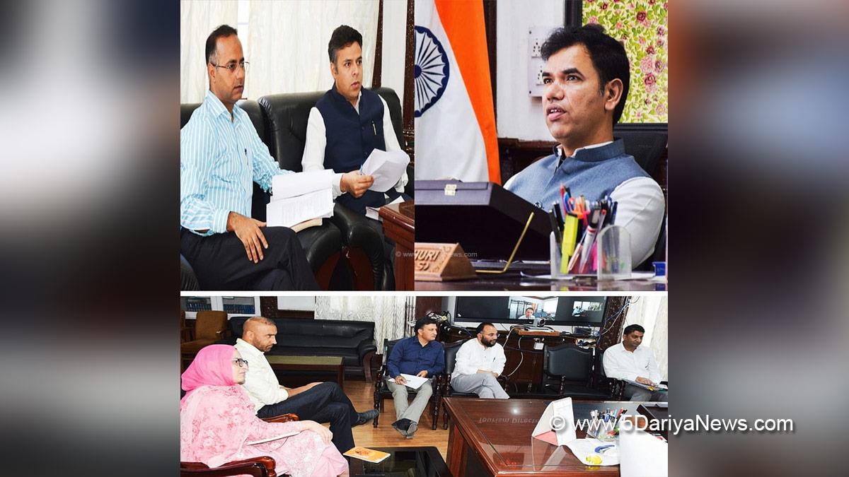 Vijay Kumar Bidhuri, Srinagar, DDC Kashmir, Divisional Commissioner Kashmir, Jammu, Kashmir, Jammu And Kashmir, District Administration Srinagar, Dr Bilal Mohi Ud Din Bhat, Deputy Commissioner Srinagar