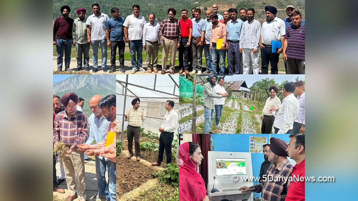 Arvinder Singh Reen, Agriculture, Director Agriculture Jammu, Srinagar, Kashmir, Jammu And Kashmir, Jammu, Kashmir Valley