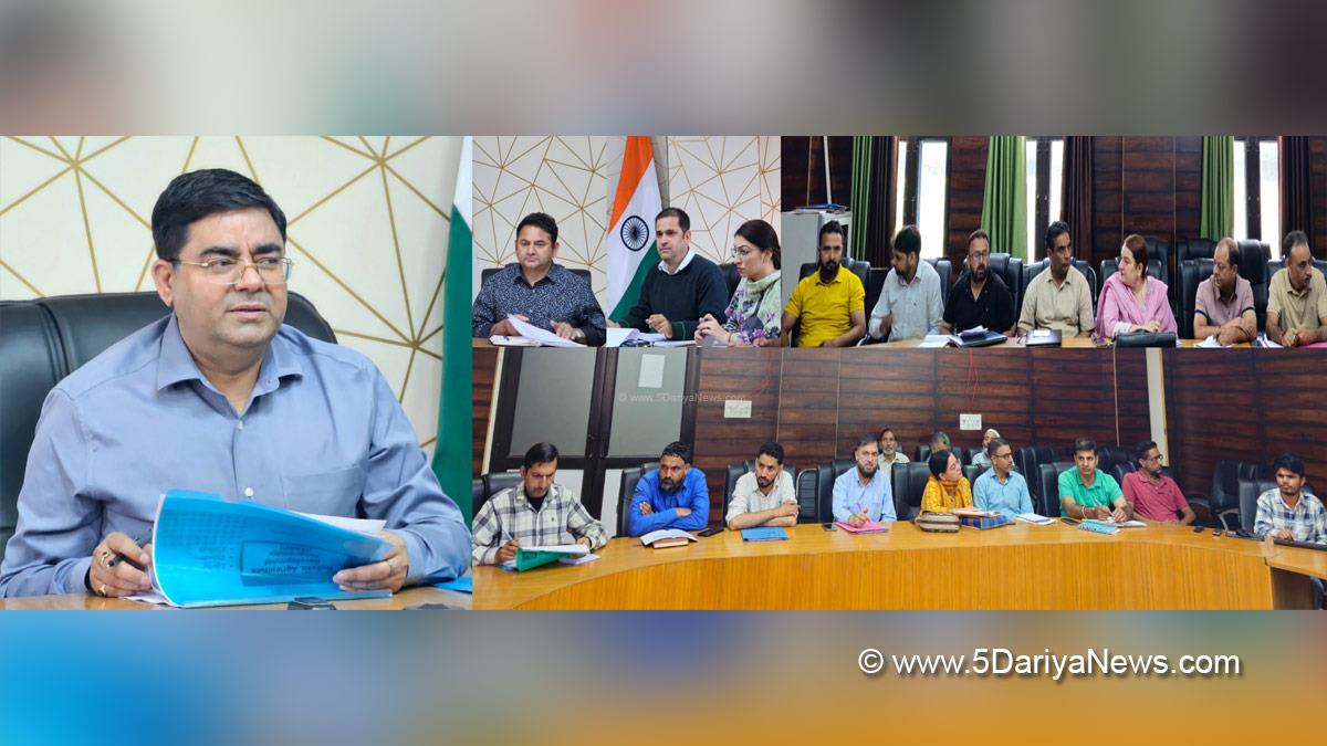 Rajesh Kumar Shavan, Kishtwar, DDC Kishtwar, District Development Commissioner Kishtwar, Kashmir, Jammu And Kashmir, Jammu, District Administration Kishtwar