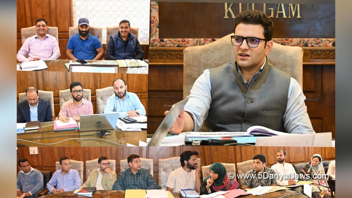 Athar Aamir Khan, Kulgam, Deputy Commissioner Kulgam, Kashmir, Jammu And Kashmir, Jammu, District Administration Kulgam