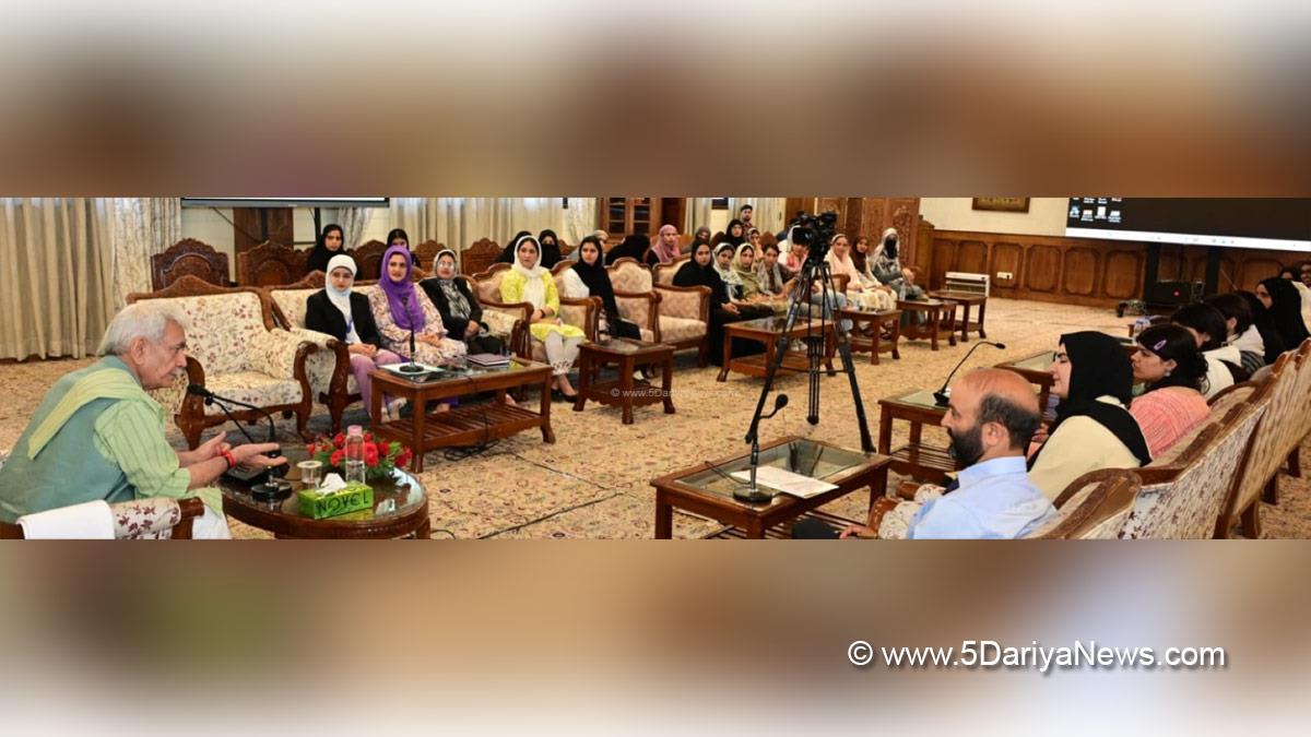 Manoj Sinha, Lieutenant Governor JK, Raj Bhavan, Jammu, Srinagar, Kashmir, Jammu And Kashmir