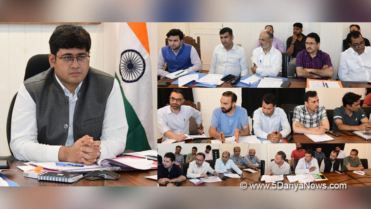 Jatin Kishore, Ganderbal, Deputy Commissioner Ganderbal, Kashmir, Jammu And Kashmir, Jammu, District Administration Ganderbal, Shri Amarnath Ji Yatra, Shri Amarnathji Yatra 2025, Amarnathji Yatra, Amarnathji Yatra 2025, Shri Amarnath Ji Pilgrimage, Shri Amarnathji Shrine Board, SASB, SANJY 2025