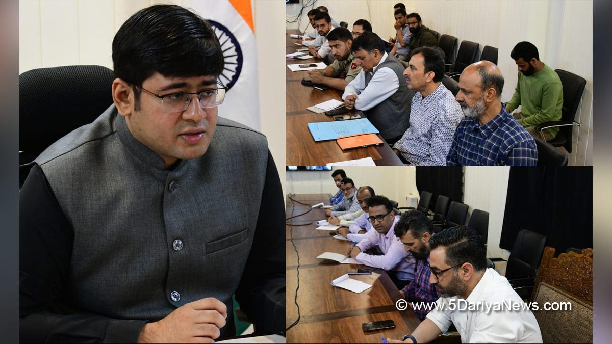 Jatin Kishore, Ganderbal, Deputy Commissioner Ganderbal, Kashmir, Jammu And Kashmir, Jammu, District Administration Ganderbal