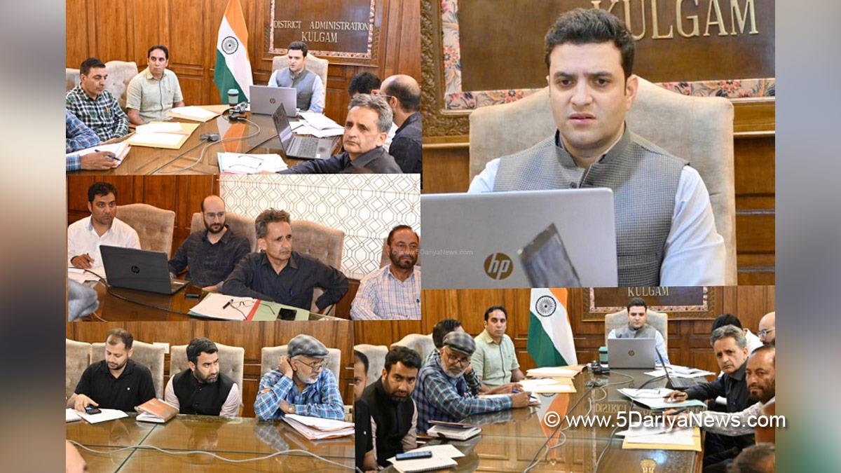 Athar Aamir Khan, Kulgam, Deputy Commissioner Kulgam, Kashmir, Jammu And Kashmir, Jammu, District Administration Kulgam, Aspirational Block Development Programme, ABDP