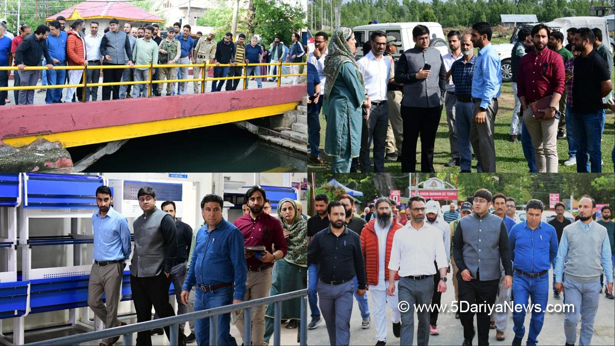 Jatin Kishore, Ganderbal, Deputy Commissioner Ganderbal, Kashmir, Jammu And Kashmir, Jammu, District Administration Ganderbal, Mela Kheer Bhawani, Mela Kheer Bhawani 2025