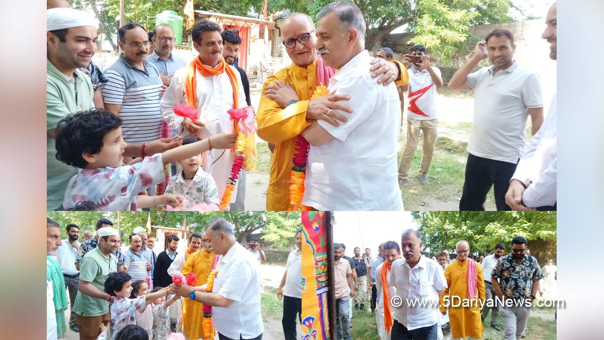 Manzoor Ahmad Qadri, Bandipora, Deputy Commissioner Bandipora, Kashmir, Jammu And Kashmir, Jammu, District Administration Bandipora, Sumbali Mawas Festival, Nand Kishore Temple