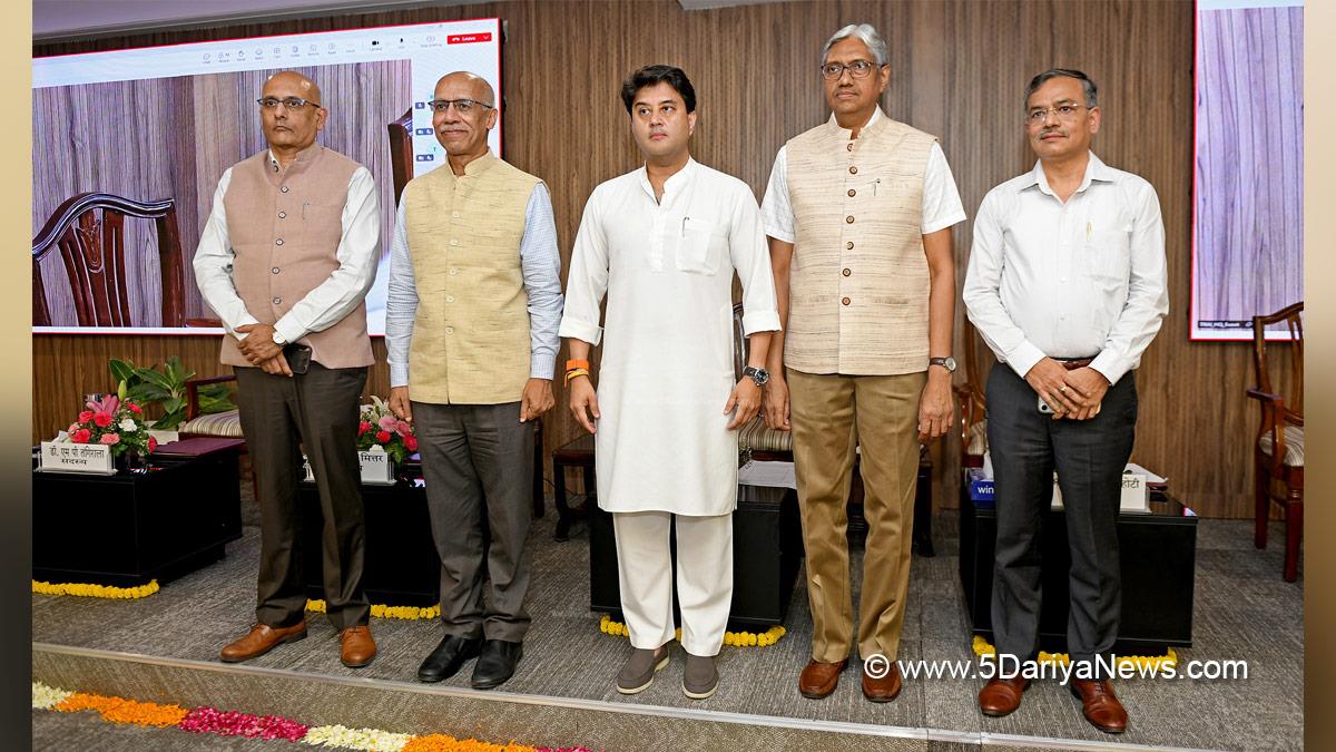 Jyotiraditya Scindia, Jyotiraditya Madhavrao Scindia, BJP, Bharatiya Janata Party, Telecom Regulatory Authority of India, TRAI, World Telecom and Information Society Day, WTISD