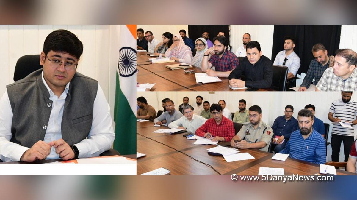 Jatin Kishore, Ganderbal, Deputy Commissioner Ganderbal, Kashmir, Jammu And Kashmir, Jammu, District Administration Ganderbal