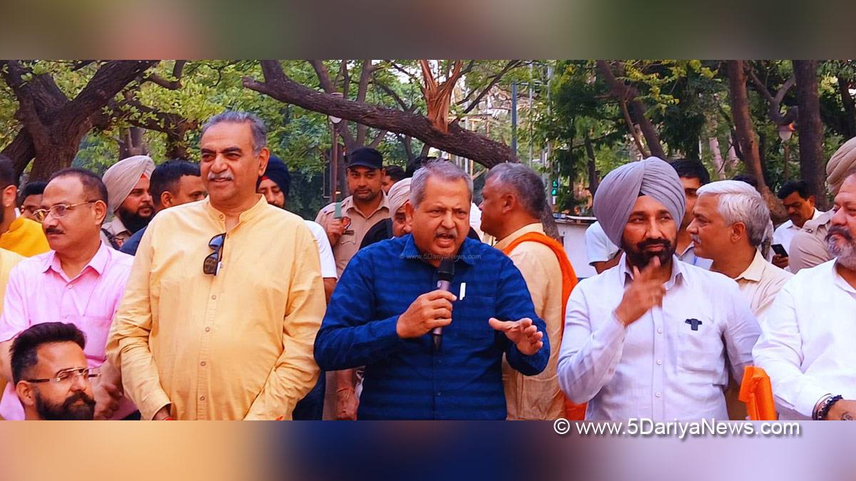 Jatinder Pal Malhotra, Jitender Pal Malhotra, BJP Chandigarh, Bharatiya Janata Party, BJP, Sanjay Tandon, Satnam Singh Sandhu,Harpreet Kaur Babla, Arun Sood, Tiranga Yatra