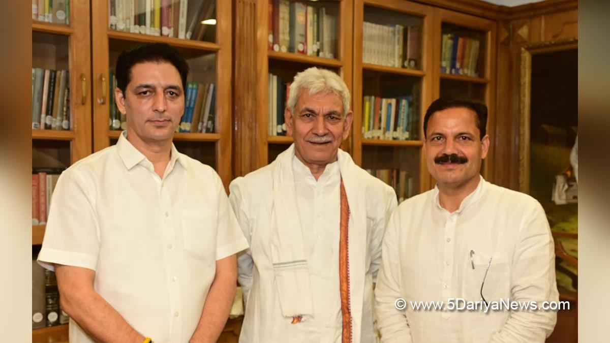 Manoj Sinha, Lieutenant Governor JK, Raj Bhavan, Jammu, Srinagar, Kashmir, Jammu And Kashmir