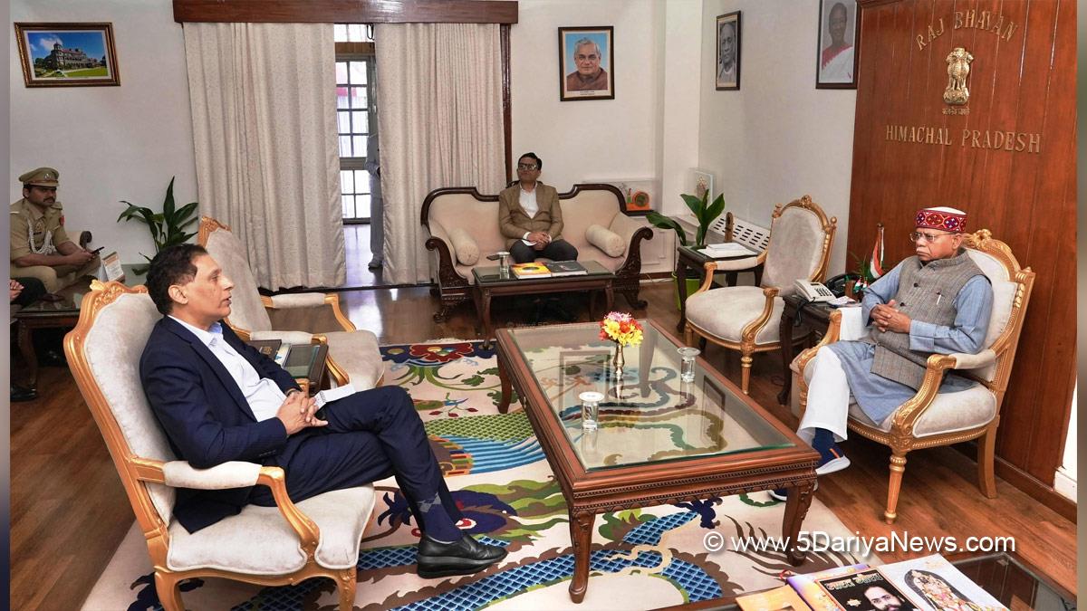 Shiv Pratap Shukla, Himachal Pradesh, Himachal, Bharatiya Janata Party, BJP, BJP Himachal, Shimla, Raj Bhawan, Prabodh Saxena, Chief Secretary Himachal