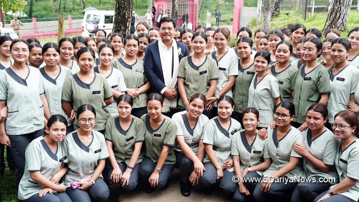 Conrad Kongkal Sangma, Conrad Sangma, Chief Minister of Meghalaya, Meghalaya, National Peoples Party