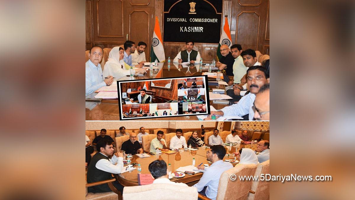 Vijay Kumar Bidhuri, Srinagar, DDC Kashmir, Divisional Commissioner Kashmir, Jammu, Kashmir, Jammu And Kashmir, District Administration Srinagar, Shri Amarnath Ji Yatra, Shri Amarnathji Yatra 2025, Amarnathji Yatra, Amarnathji Yatra 2025, Shri Amarnath Ji Pilgrimage, Shri Amarnathji Shrine Board, SASB, SANJY 2025