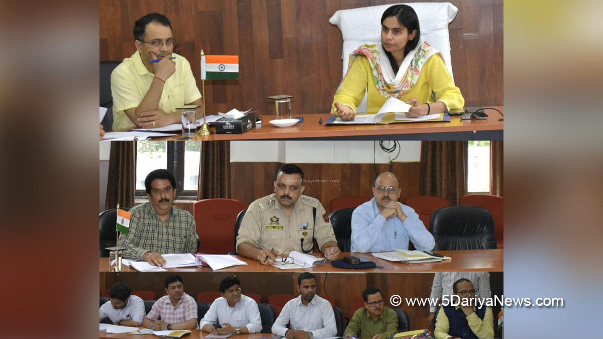 Nidhi Malik, Reasi, Deputy Commissioner Reasi, Kashmir, Jammu And Kashmir, Jammu, District Administration Reasi, District Rent Assessment Committee, DRAC