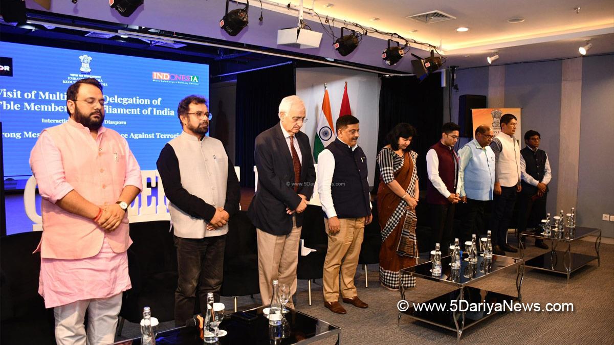 Operation Sindoor Outreach, Operation Sindoor, India Pakistan Conflict, Pakistan Drone Attack, Indian Army Response, Line of Control, LoC, Indian Air Defence, Pakistan Missile Strike, Indo Pak Border Tensions, Sanjay Kumar Jha, Jakarta, Indonesia, Salman Khurshid