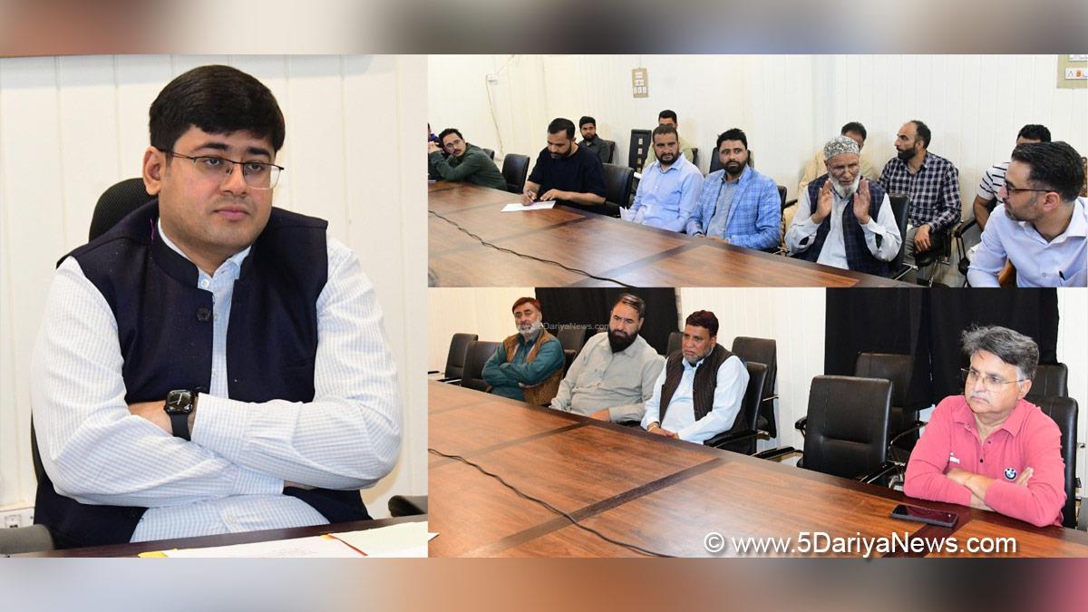 Jatin Kishore, Ganderbal, Deputy Commissioner Ganderbal, Kashmir, Jammu And Kashmir, Jammu, District Administration Ganderbal, Shri Amarnath Ji Yatra, Shri Amarnathji Yatra 2025, Amarnathji Yatra, Amarnathji Yatra 2025, Shri Amarnath Ji Pilgrimage, Shri Amarnathji Shrine Board, SASB, SANJY 2025