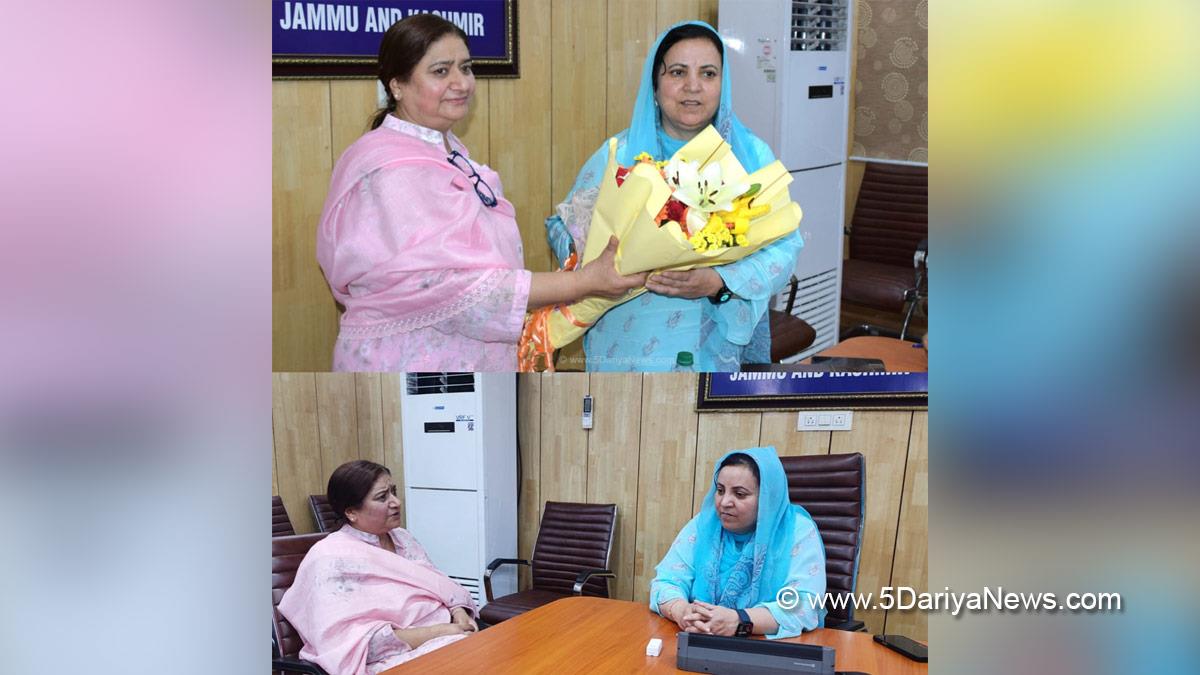 Sakeena Masood, Sakeena Itoo, Jammu and Kashmir National Conference, National Conference, Kashmir, Jammu And Kashmir, Jammu, Vice Chancellor, University of Kashmir, Professor Nilofar Khan