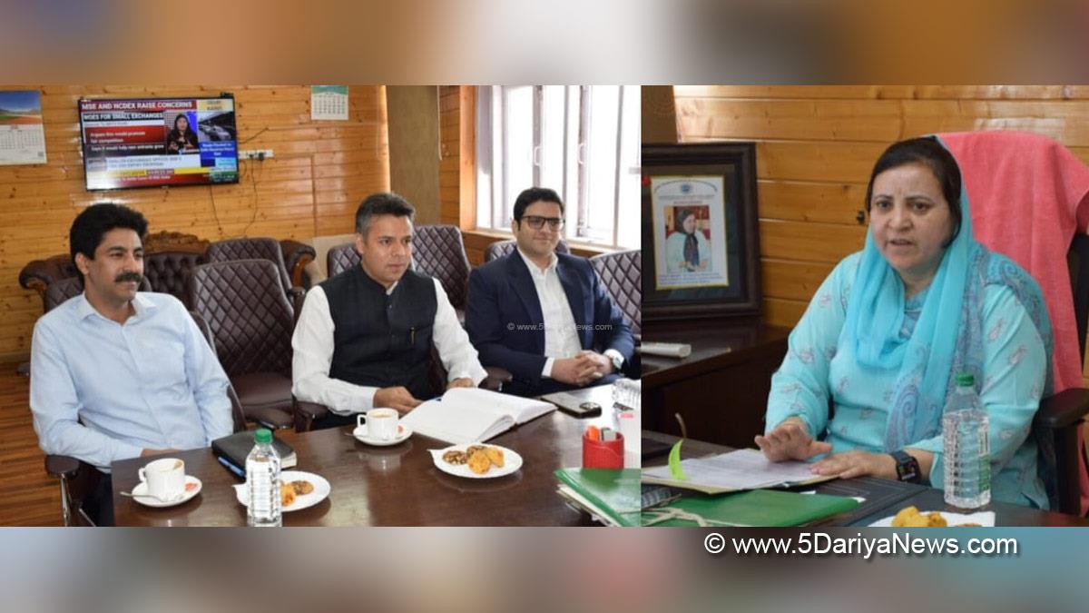 Sakeena Masood, Sakeena Itoo, Jammu and Kashmir National Conference, National Conference, Kashmir, Jammu And Kashmir, Jammu, Athar Aamir Khan, Kulgam, Deputy Commissioner Kulgam, Syeed Fakhrudin Hamid, Anantnag, DDC Anantnag, Deputy Commissioner Anantnag, S F Hamid, Dr Bilal Mohi Ud Din Bhat, Srinagar, Deputy Commissioner Srinagar