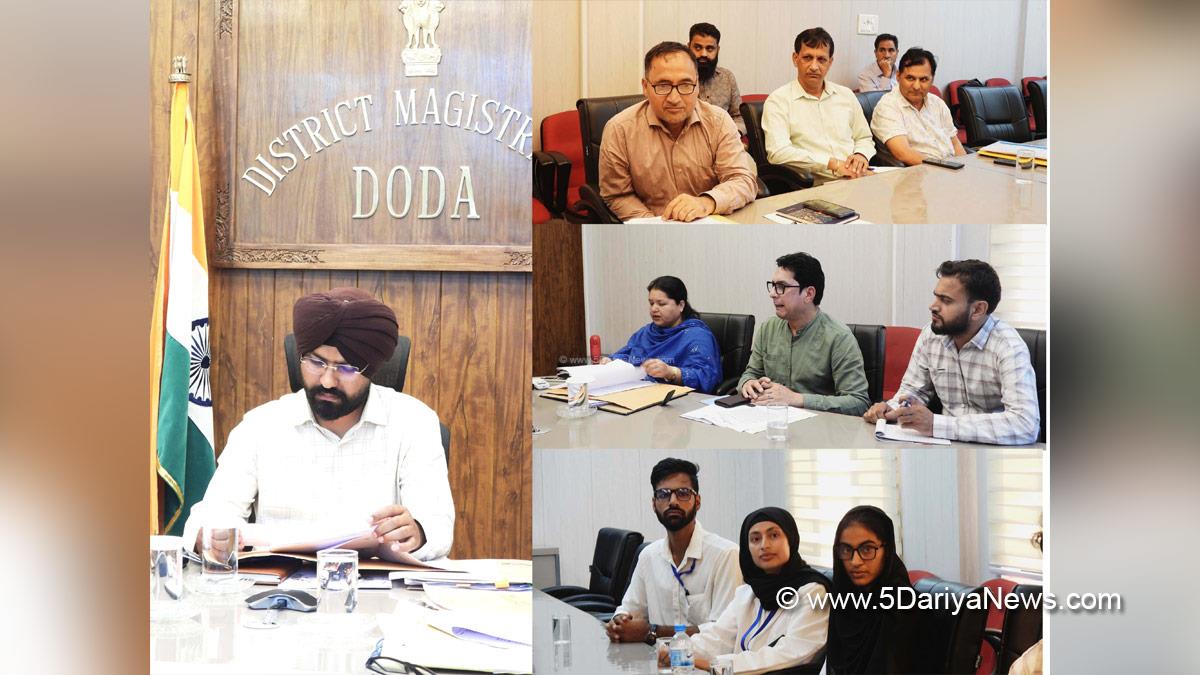Harvinder Singh, Doda, Deputy Commissioner Doda, Kashmir, Jammu And Kashmir, Jammu, District Administration Doda, Auxiliary Nurse Midwifery Training, ANMT