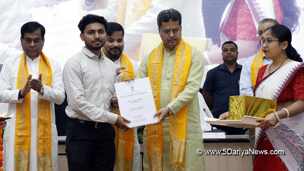 Manik Saha, Agartala, BJP, Bharatiya Janata Party, Tripura, Chief Minister of Tripura