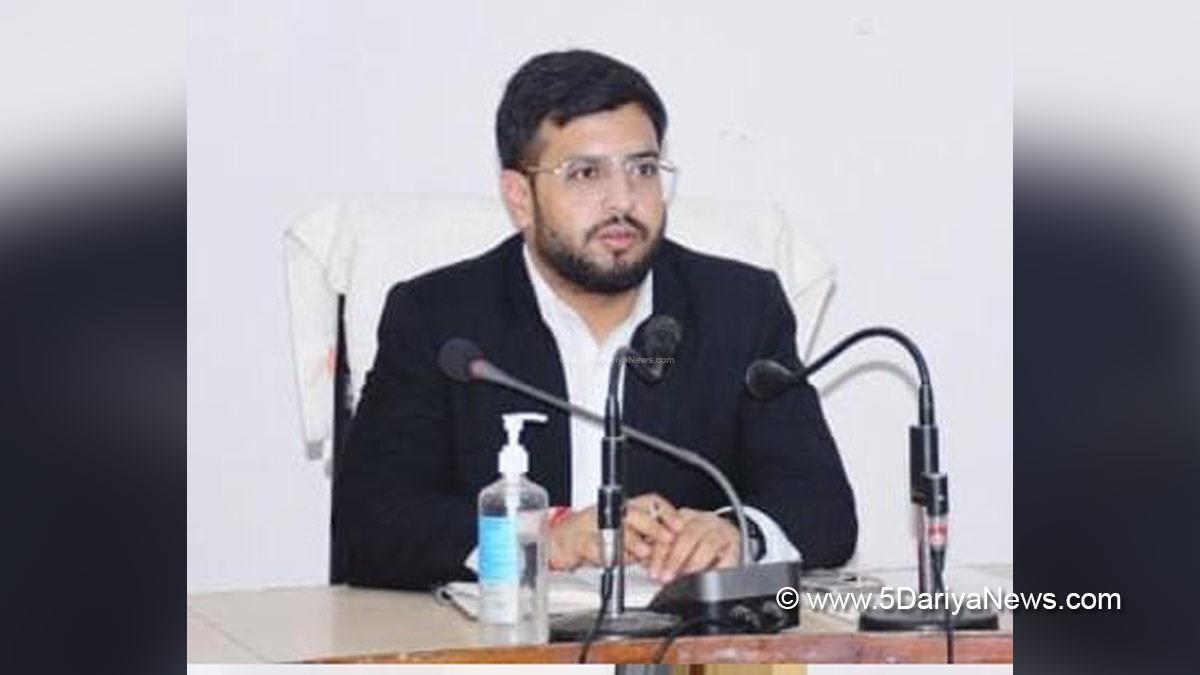 Abhishek Sharma, Rajouri, DDC Rajouri, District Development Commissioner Rajouri, Kashmir, Jammu And Kashmir, Jammu, District Administration Rajouri