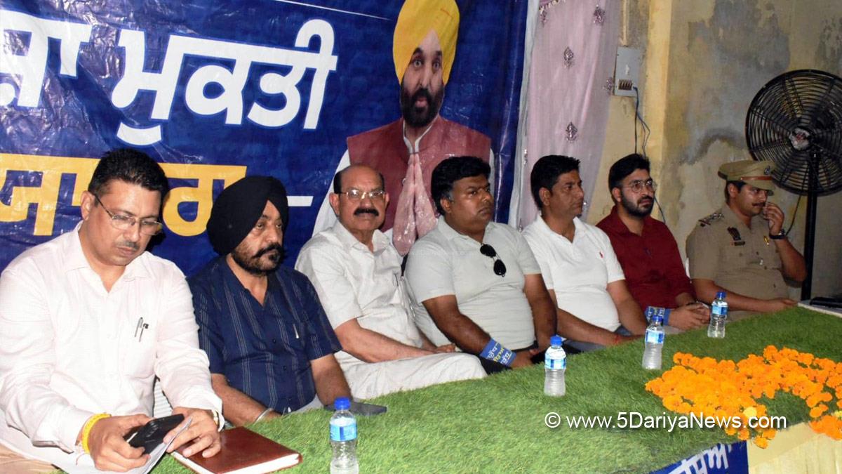 Mohinder Bhagat, AAP, Aam Aadmi Party, Aam Aadmi Party Punjab, AAP Punjab, Government of Punjab, Punjab Government, Jalandhar, Anti Drug Mission, Drive Against Drugs, Comprehensive Action against Drug Abuse, CADA, Nasha Mukt Bharat Abhiyan, War Against Drugs, Yudh Nashian Virudh