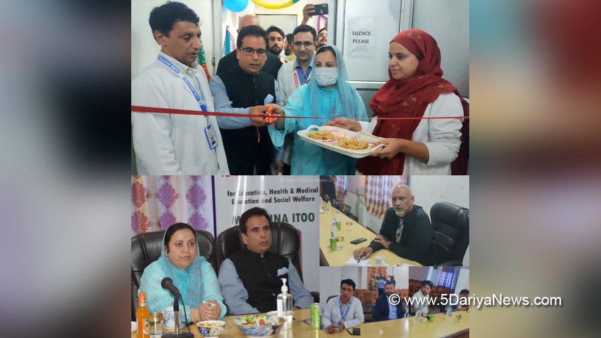Sakeena Masood, Sakeena Itoo, Jammu and Kashmir National Conference, National Conference, Kashmir, Jammu And Kashmir, Jammu, JLNM Hospital Srinagar