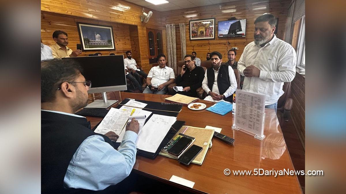 Satish Sharma, Srinagar, Jammu and Kashmir National Conference, National Conference, Kashmir, Jammu And Kashmir, Jammu, Traders Federation Pulwama