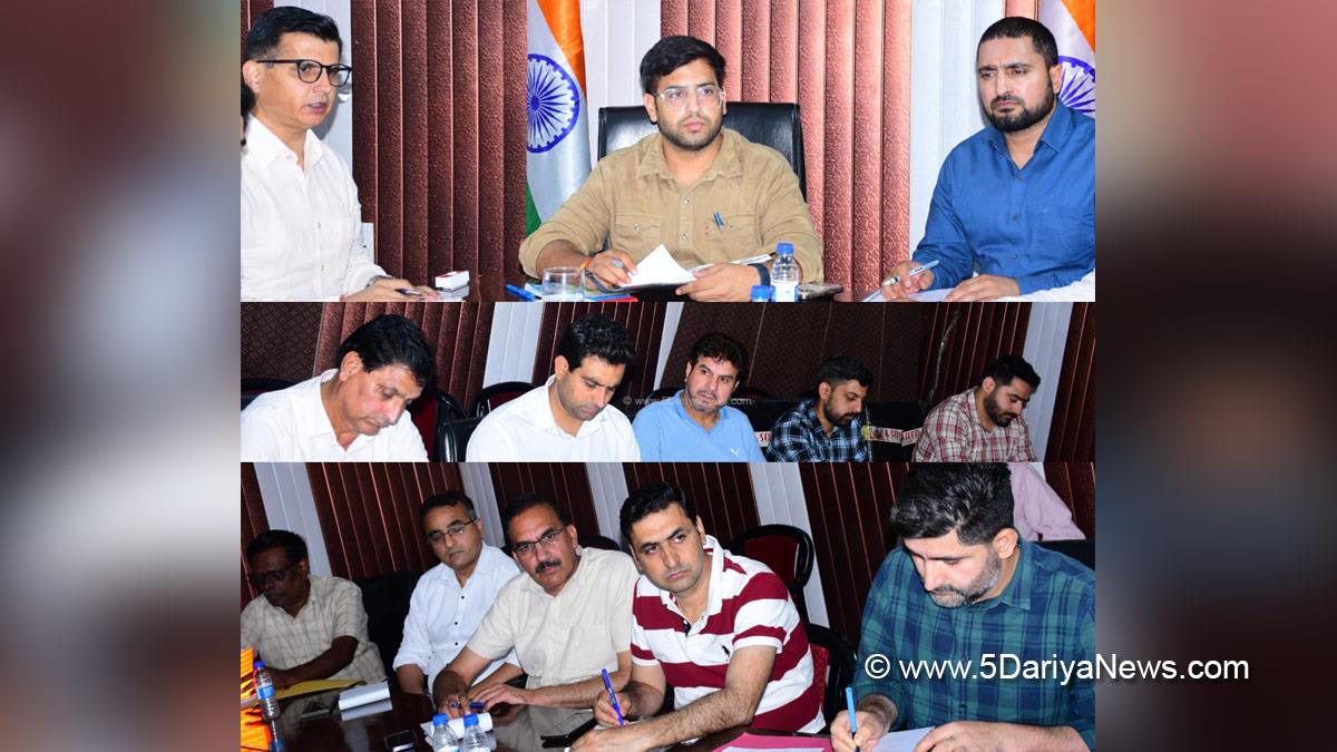 Abhishek Sharma, Rajouri, DDC Rajouri, District Development Commissioner Rajouri, Kashmir, Jammu And Kashmir, Jammu, District Administration Rajouri