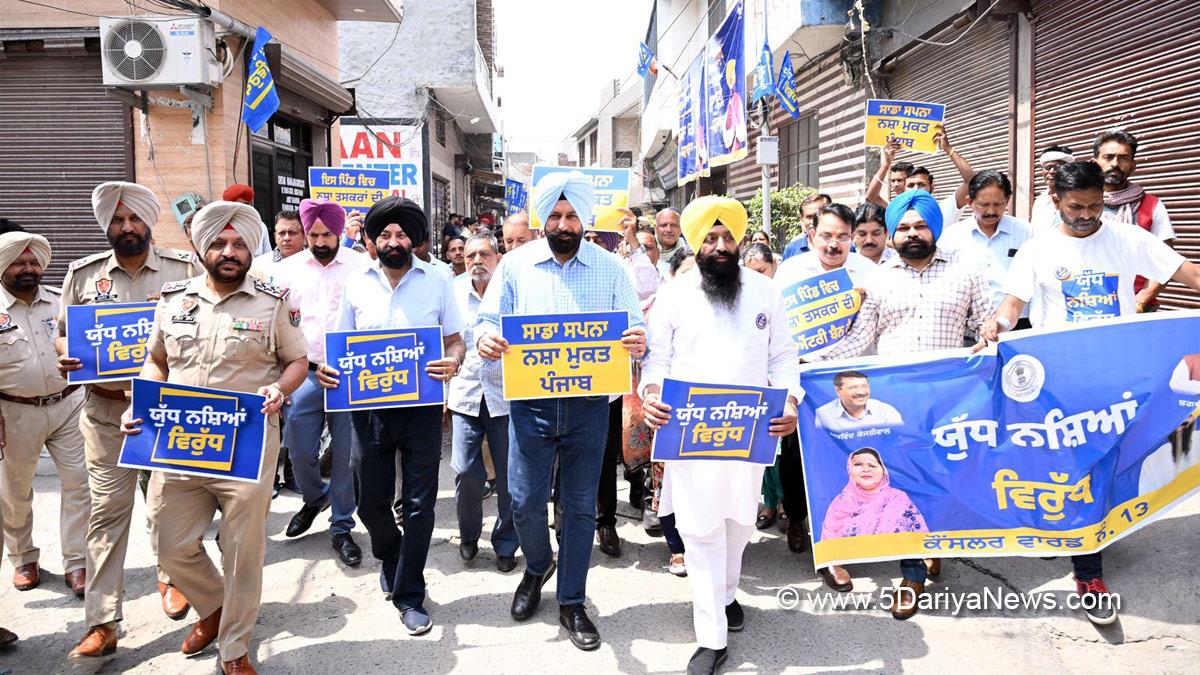 Karamjit Singh Rintu, Chairman Improvement Trust Amritsar, Amritsar, AAP, Aam Aadmi Party, Aam Aadmi Party Punjab, AAP Punjab, Anti Drug Mission, Drive Against Drugs, Comprehensive Action against Drug Abuse, CADA, Nasha Mukt Bharat Abhiyan, War Against Drugs, Yudh Nashian Virudh