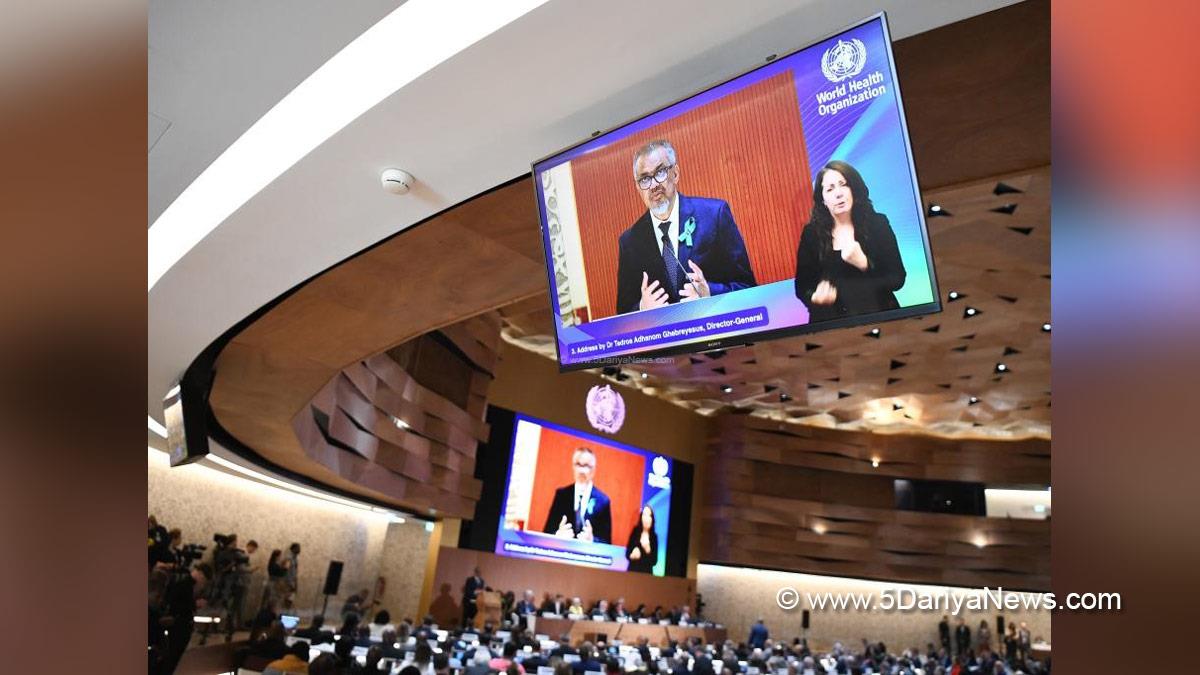 Health, World Health Assembly, World Health Assembly 2025, One World for Health, World Health Assembly Geneva, Tedros Adhanom Ghebreyesus