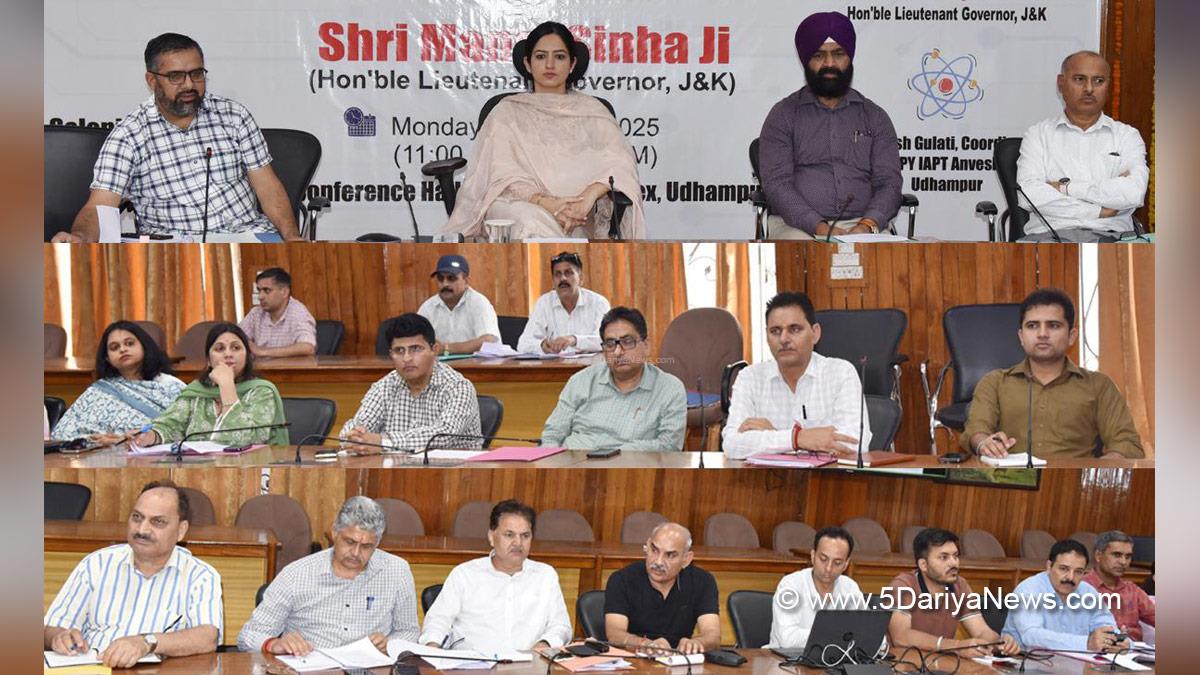 Saloni Rai, Udhampur, DDC Udhampur, District Development Commissioner Udhampur, Kashmir, Jammu And Kashmir, Jammu, District Administration Udhampur
