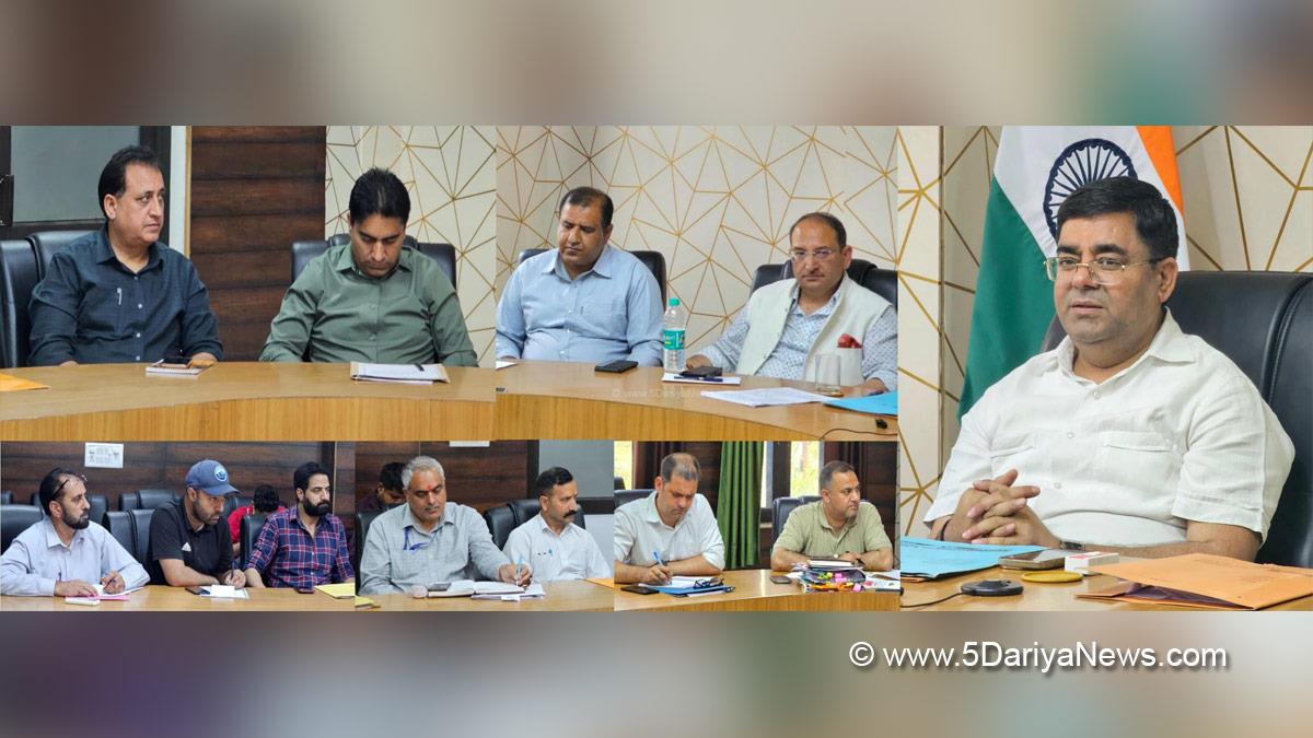 Rajesh Kumar Shavan, Kishtwar, DDC Kishtwar, District Development Commissioner Kishtwar, Kashmir, Jammu And Kashmir, Jammu, District Administration Kishtwar, Information Education and Communication, IEC, Dharti Abha Janjatiya Gramin Utkarsh Abhiyan