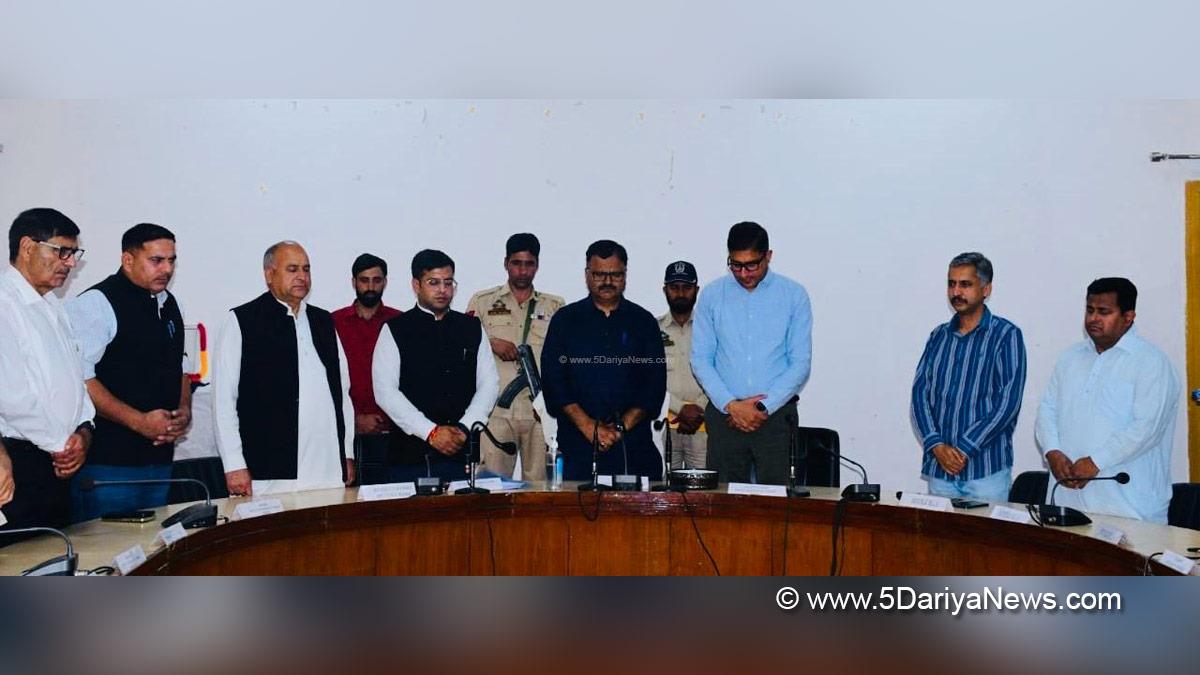 Javed Ahmed Rana, Javed Rana, Jammu and Kashmir National Conference, National Conference, Kashmir, Jammu And Kashmir, Jammu, Abhishek Sharma, Rajouri, DDC Rajouri, District Development Commissioner Rajouri, Raj Kumar Thapa, Dr Raj Kumar Thapa