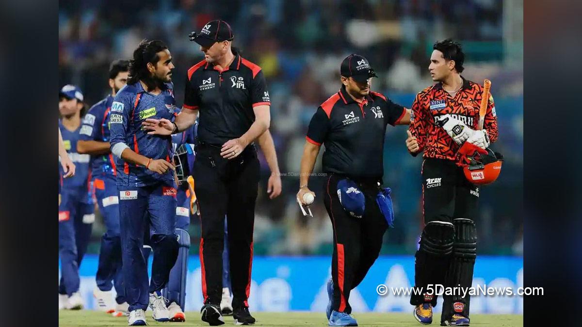 IPL, Cricket, Digvesh Rathi, Abhishek Sharma, Digvesh Rathi Abhishek Sharma Dispute, Demerit Points, IPL 2025, Lucknow Super Giants, Sunrisers Hyderabad