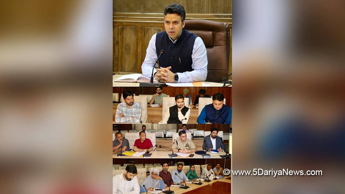 Dr Bilal Mohi Ud Din Bhat, Srinagar, Deputy Commissioner Srinagar, Kashmir, Jammu And Kashmir, District Administration Srinagar