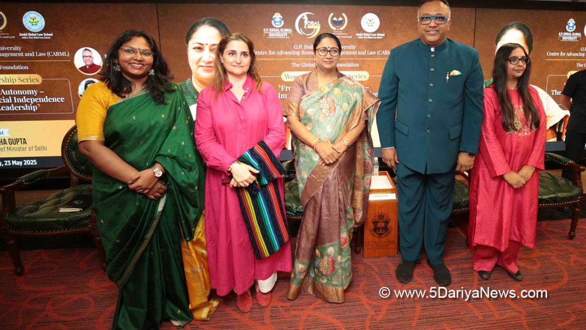 Rekha Gupta, Rekha Gupta News, Delhi Chief Minister Rekha Gupta, Delhi Chief Minister, New Delhi, Global Woman Foundation